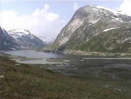 The Oppljos tunnel at Langvatnet